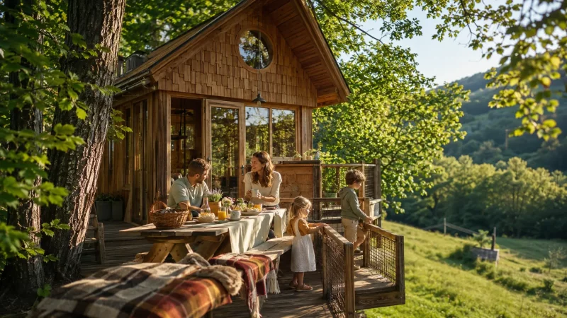 Week-end insolite en famille : quel hbergement choisir ?
